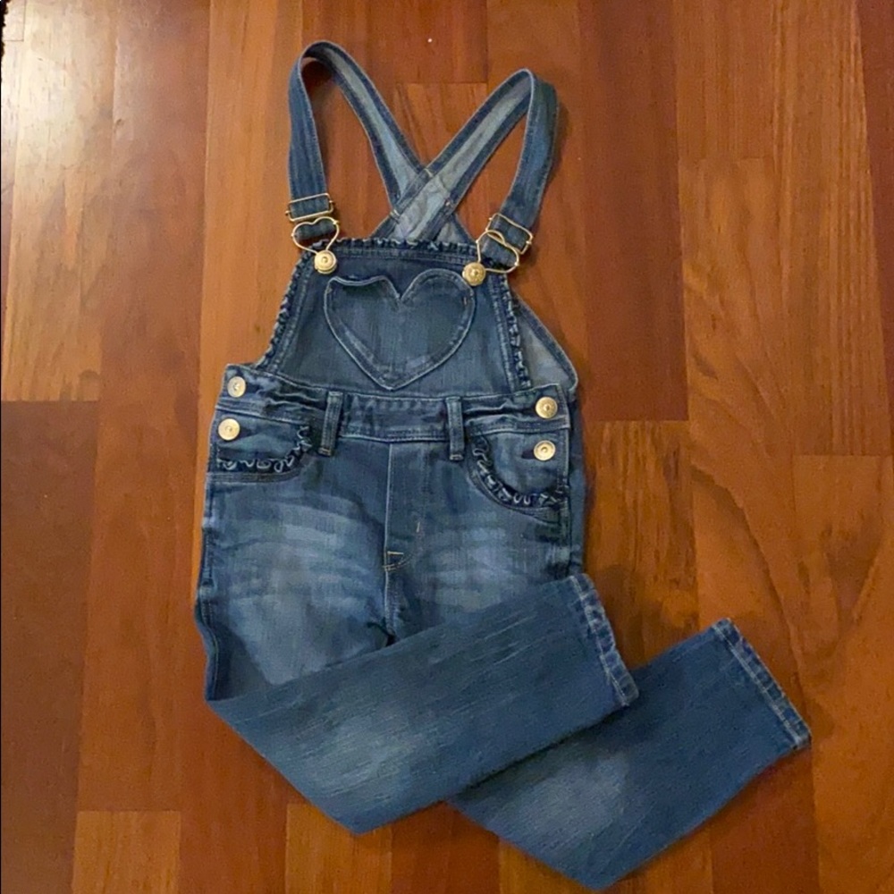 H&M toddler denim overalls.